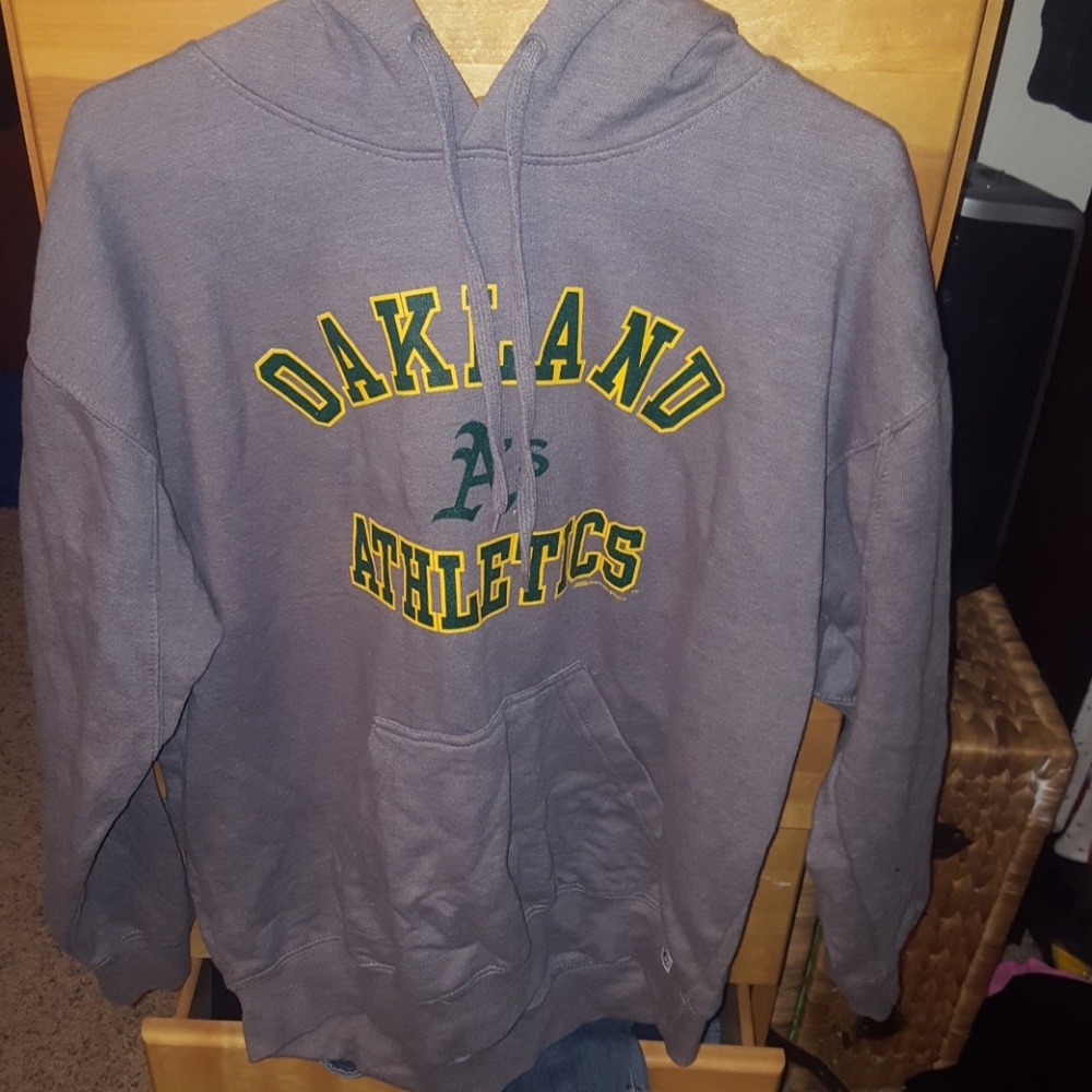 Oakland Athletics pullover hoodie sweatshirt L